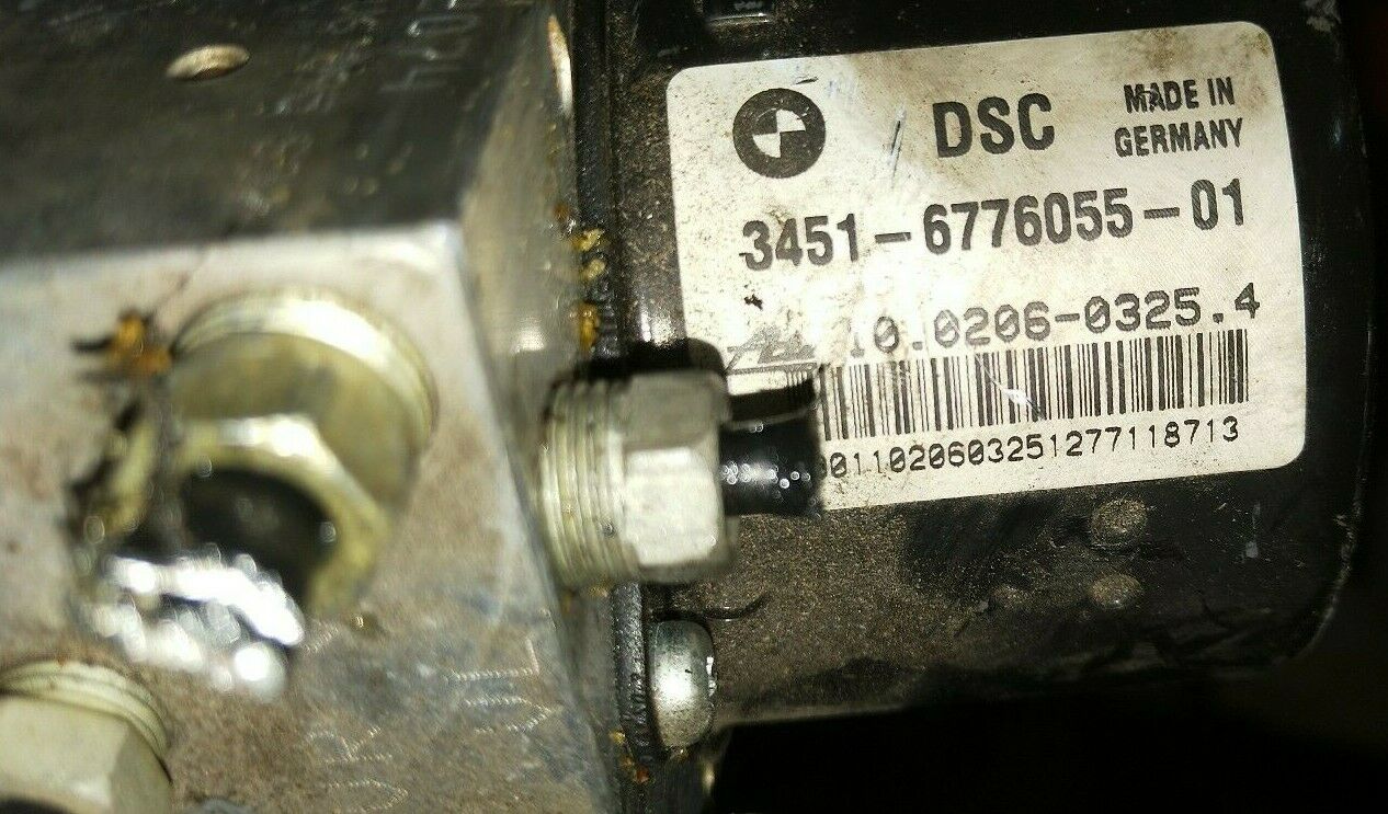 BMW E90 ABS MODULE PUMP 34.51677605501 3452 677605601 DSC ATE FITS