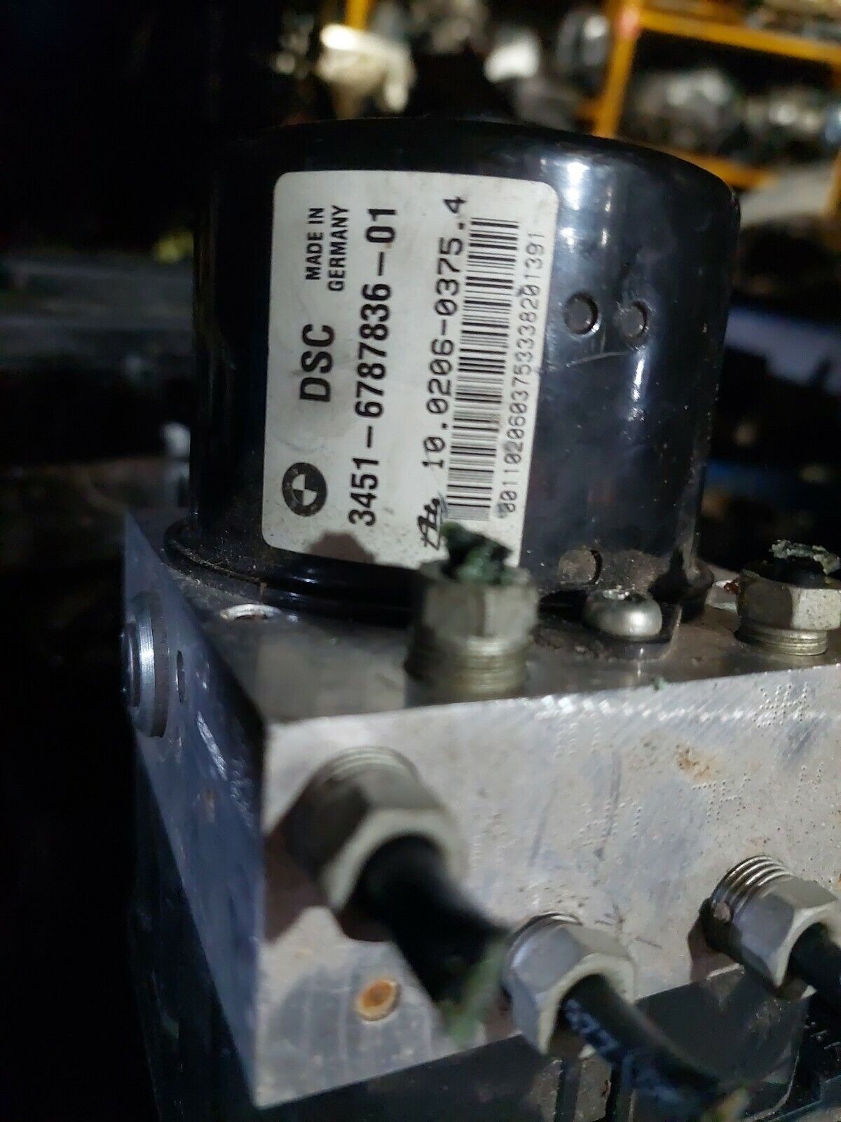 BMW E88 E82 1-SERIES 120i ABS MODULE PUMP 3451-6787836 3452-6787837 DSC ...