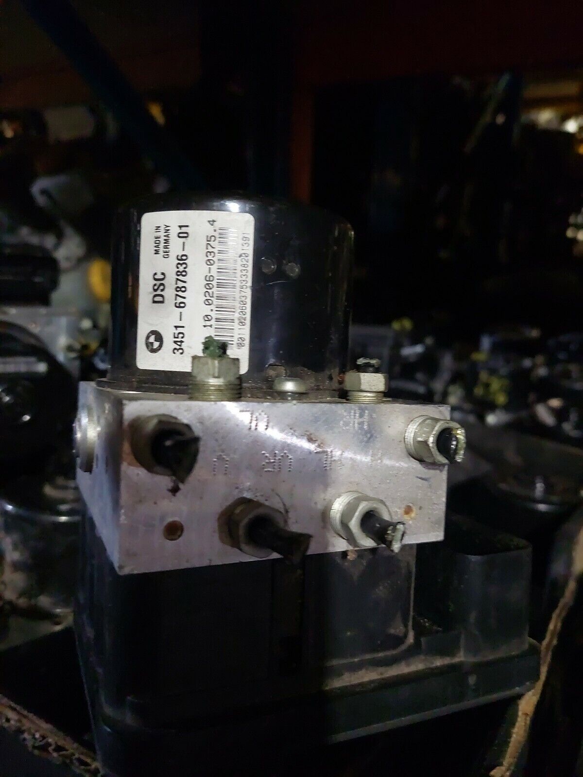 BMW E88 E82 1-SERIES 120i ABS MODULE PUMP 3451-6787836 3452-6787837 DSC ...